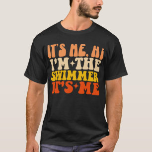 Camiseta Sou eu, sou o nadador sou eu