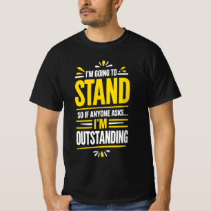 Camiseta "Sou excepcional" Engraçado Pun