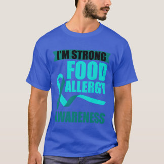 Camiseta Sou família consciente de alergia alimentar forte