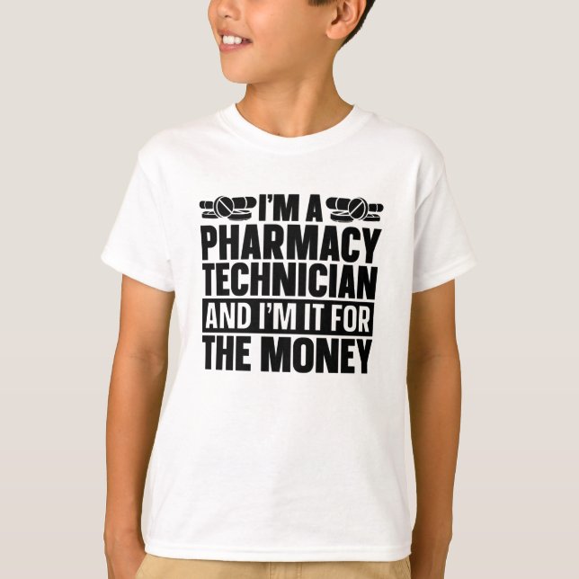 Camiseta Sou farmacêutica técnica farmacêutica (Frente)
