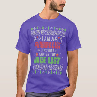 Camiseta Sou Farmacêutico, Claro Que Estou Na Lista De Nice