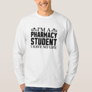 Camiseta Sou farmacêutico técnico de farmácia estudante