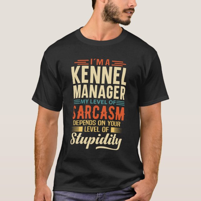 Camiseta Sou gerente do Kennel (Frente)