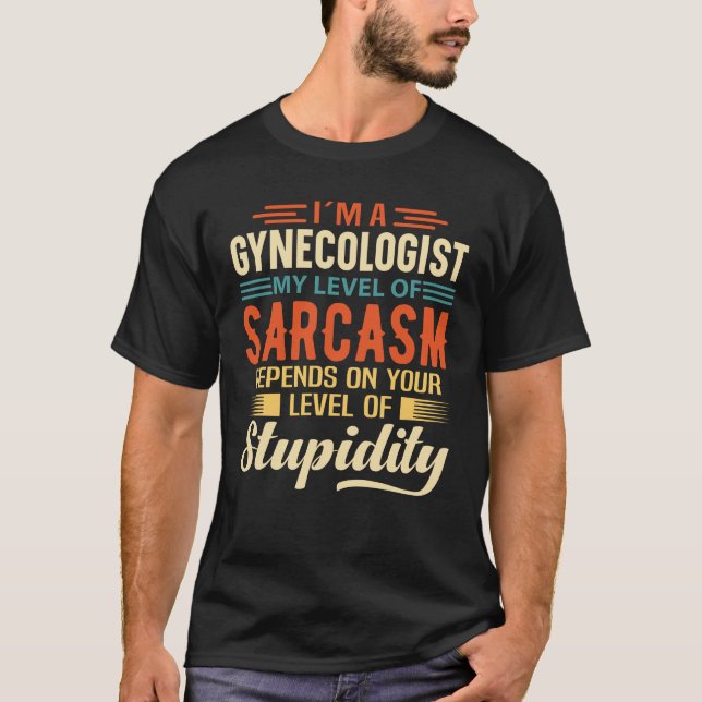 Camiseta Sou ginecologista (Frente)