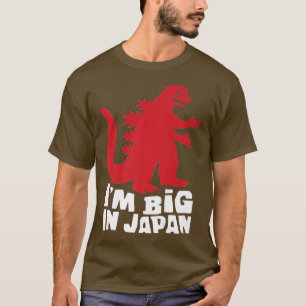 Camiseta Sou grande no Japão, imaturo Pun Universitário