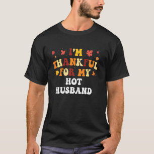 Camiseta Sou Grata Pelo Meu Marido Gostoso Piada Marido Agr