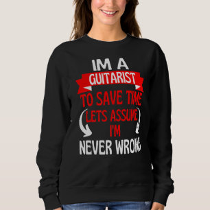 Camiseta Sou Guitarrista Para Salvar Vamos De Tempo Supondo