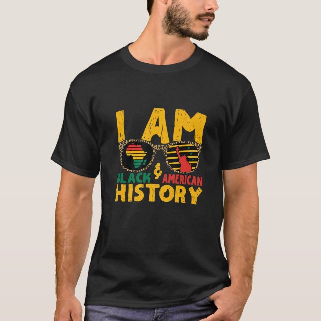 Camiseta Sou História Negra (Frente)