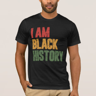 Camiseta Sou História Negra