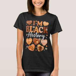 Camiseta Sou História Negra Melanina Mulheres Afro-American