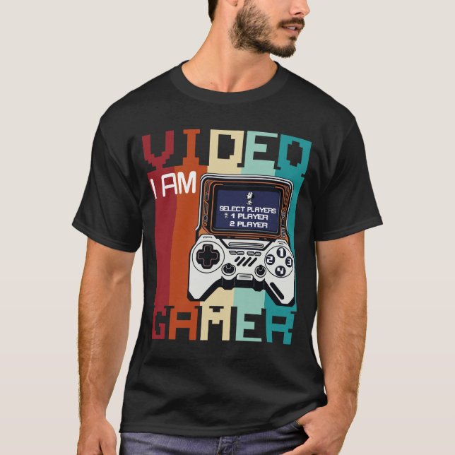 Camiseta Sou Jogador De Vídeo (Frente)