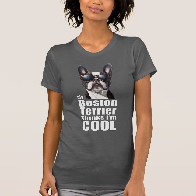 Camiseta Sou Legal Boston Terrier (Frente)