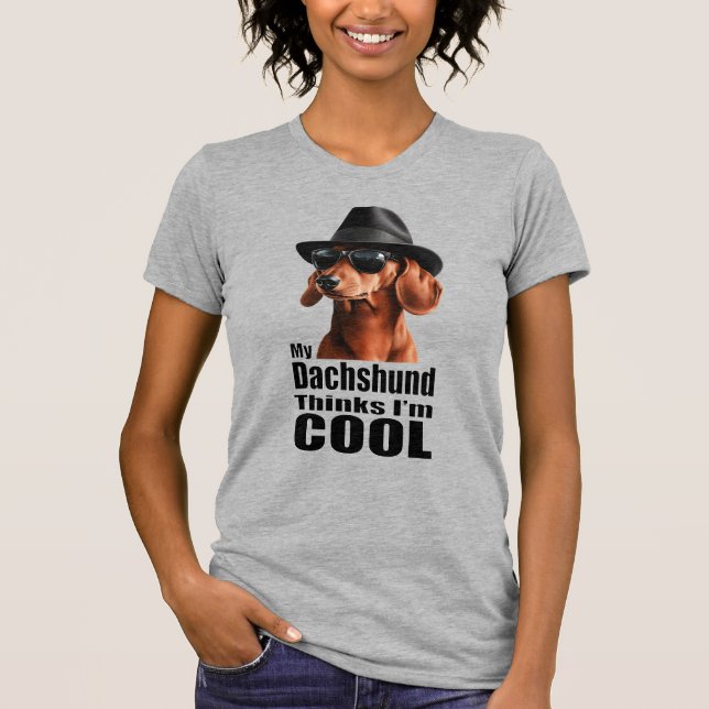 Camiseta Sou Legal Dachshund (Frente)