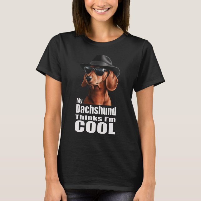 Camiseta Sou Legal Dachshund (Frente)