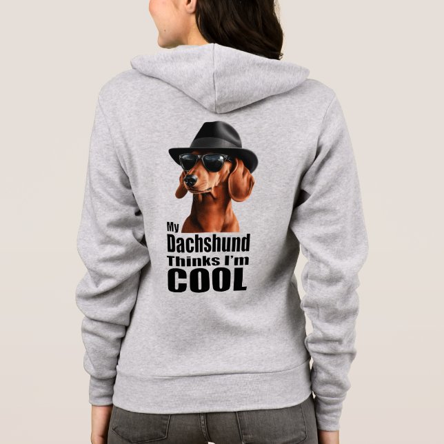 Camiseta Sou Legal Dachshund (Verso)