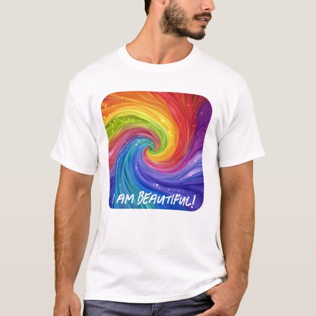 Camiseta Sou Linda Arte Digital (Frente)