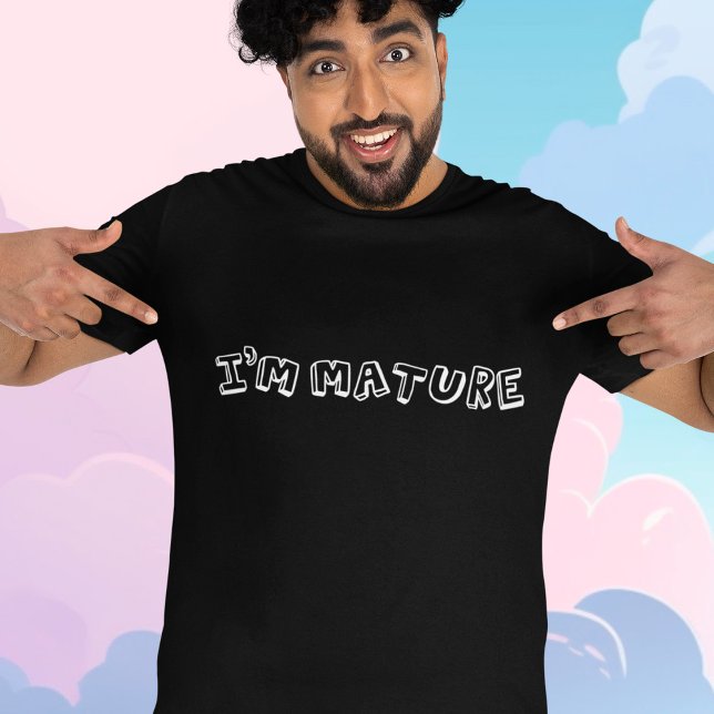 Camiseta Sou Maduro - Piada Engraçada com Jogo de Palavras  (Criador carregado)