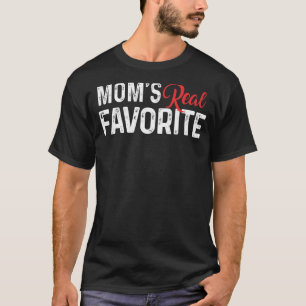 Camiseta Sou Mãe de Impressão favorita de criança Siblin