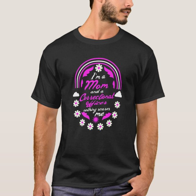 Camiseta Sou mãe e corretor, nada assustador (Frente)