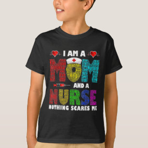 Camiseta Sou Mãe E Enfermeira, Nada Me Assusta