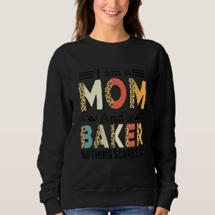 Camiseta Sou mãe e padeiro, nada me assusta a mãe