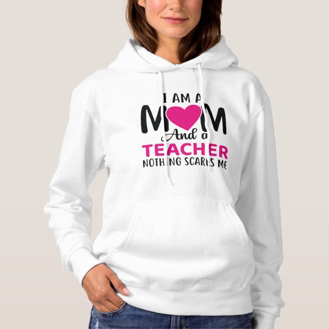 Camiseta Sou Mãe E Professora (Frente)