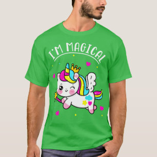 Camiseta Sou Magia, Cute Kawaii, Garotas do Unicórnio