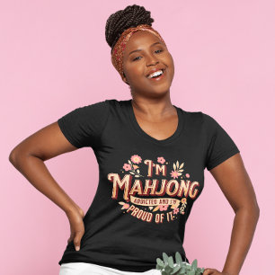 Camiseta Sou Mahjong Viciado Funny Mahjong