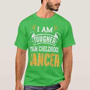 Camiseta Sou Mais Duro Que A Consciência Do Cancer Da Infân