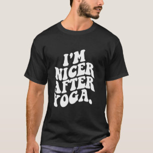 Camiseta Sou Mais Simpático Após o Yoga Estético Préppy