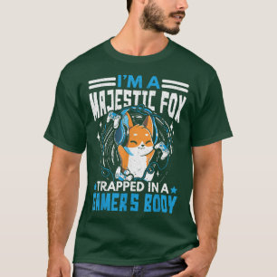 Camiseta Sou Majestoso Para Um Gama De Vídeo Corpo