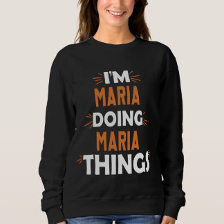 Camiseta Sou Maria Doing Maria Coisas Nome Maria