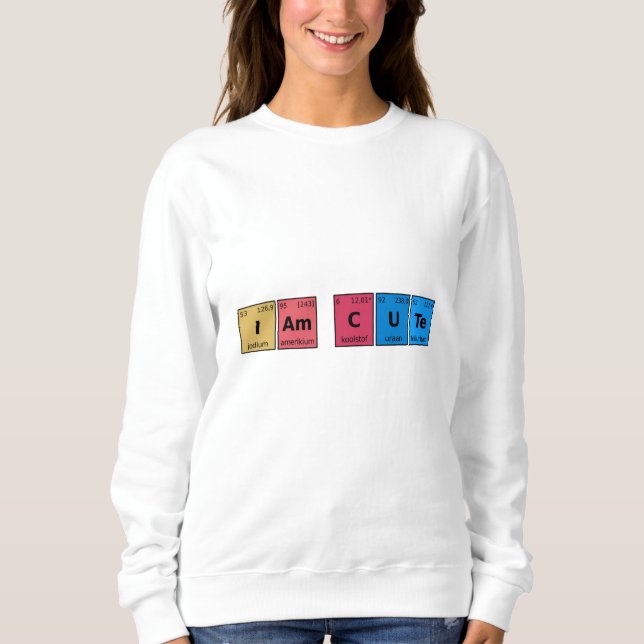 Camiseta Sou Mesa Periódica (Frente)