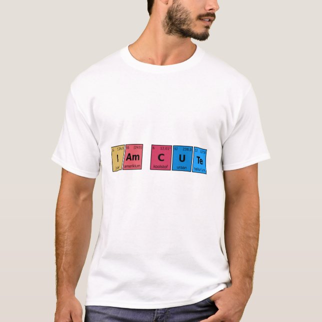 Camiseta Sou Mesa Periódica (Frente)