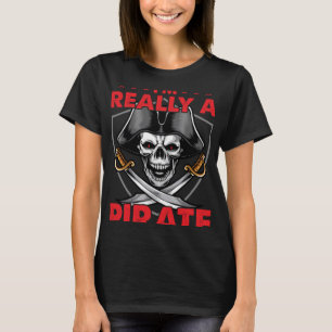 Camiseta Sou mesmo uma amputação pirata em cadeiras de roda