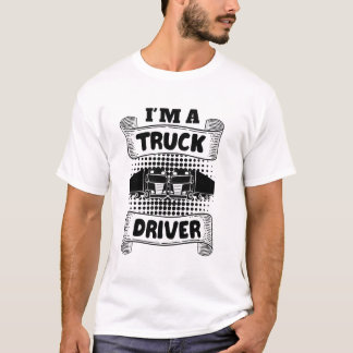 Camiseta Sou motorista de caminhão