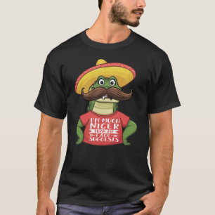 Camiseta Sou Muito Mais Simpático Do Que Meu Rosto Sugere