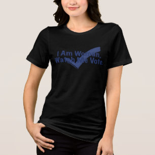 Camiseta Sou Mulher, Cuidado Para Votar