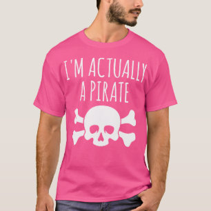 Camiseta SOU Na Verdade Um Tesouro Pirata Caçando Crossbone