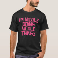 Sou Nicole fazendo coisas da Nicole