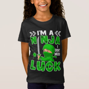 Camiseta Sou Ninja, não preciso de Rua de sorte.