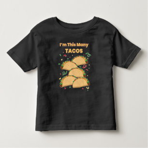 Camiseta Sou o 5 de Aniversário de Muitos Tacos