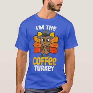 Camiseta Sou o Café Turquia Feliz Ação de Graças 2022 Autu