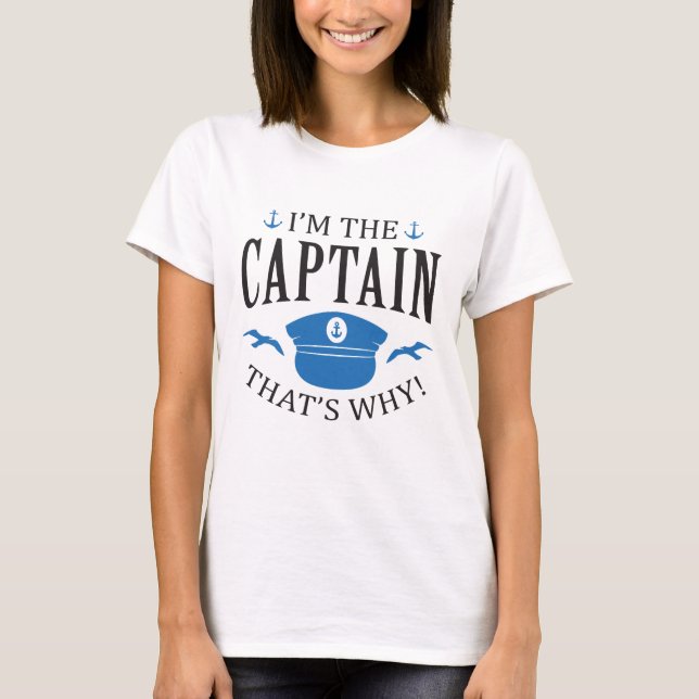 Camiseta Sou o Capitão (Frente)