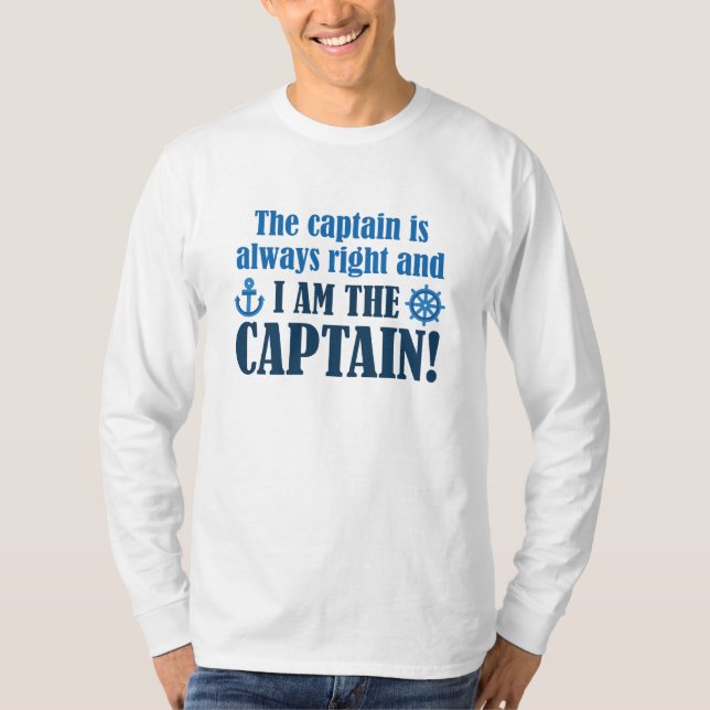 Camiseta Sou O Capitão (Frente)
