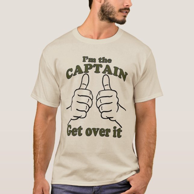 Camiseta Sou o CAPITÃO. (Frente)