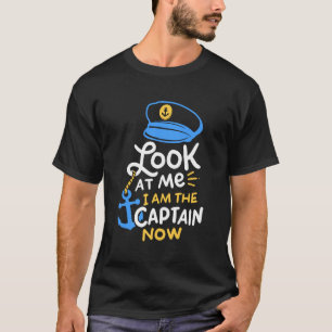 Camiseta Sou O Capitão Barco Capitão Gift