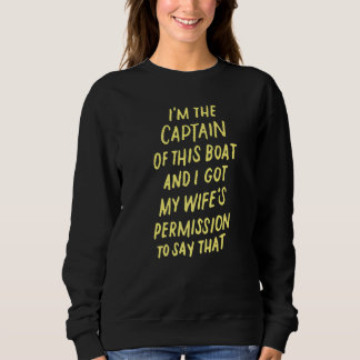Camiseta Sou o Capitão deste Barco de Barcos