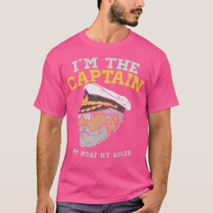 Camiseta Sou o Capitão Meu Barco As Minhas Regras