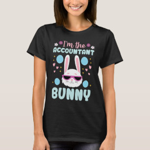Camiseta Sou o Contabilista Bunny Floral Matching Family Ea